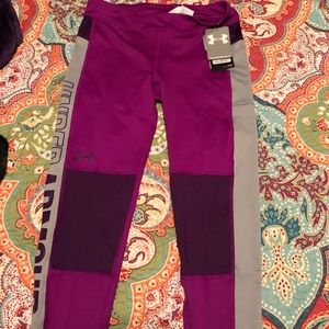 Purple leggings